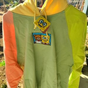 NWT Teddy Fresh x SpongeBob collab XL Hoodie